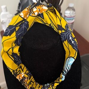 Sassy Jones Yellow Floral Twist Headband - Women Accessories